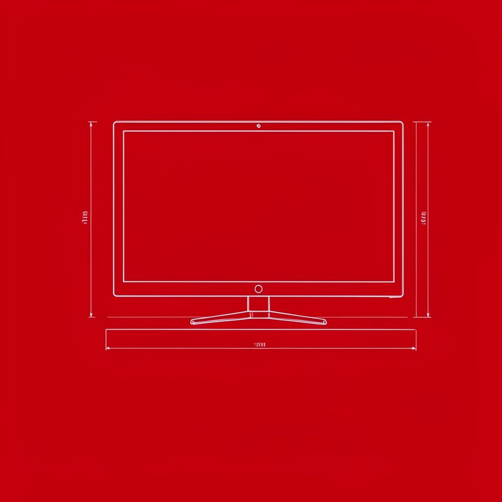 A sleek smart TV on a minimalist media console, the screen showing the YouTube TV channel guide with colorful program tiles.